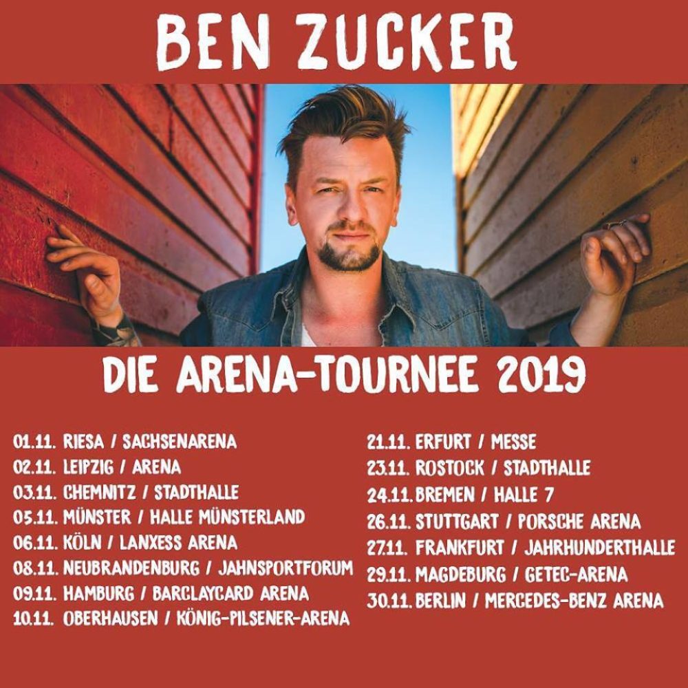 Ben Zucker Tour 2020 Konzert und Musiknews, Konzertberichte