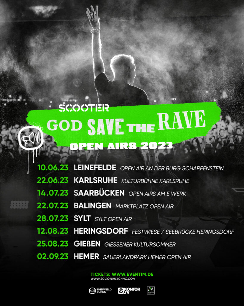 Scooter Save The Rave 2023 Open Airs Concertvisions