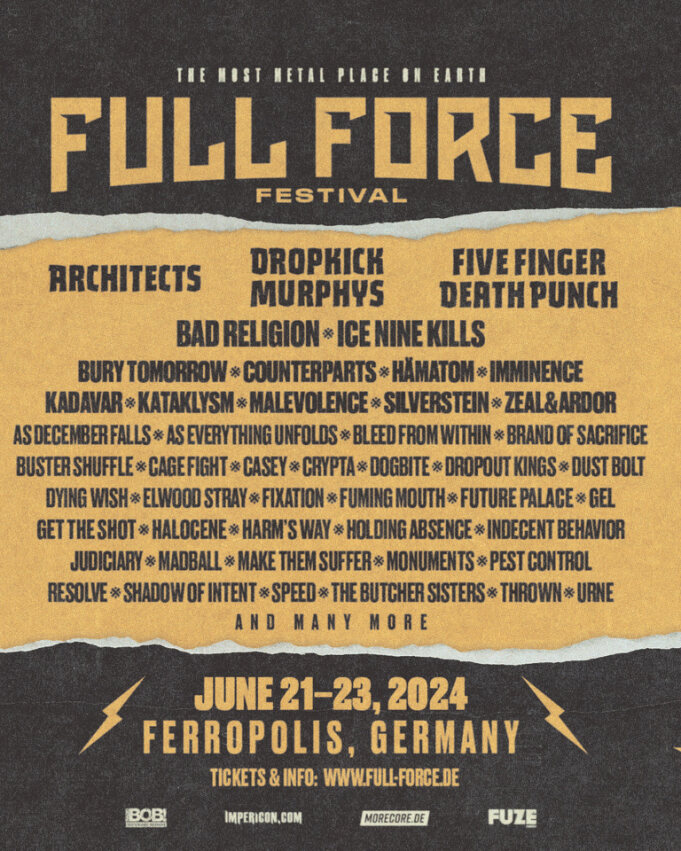 full force