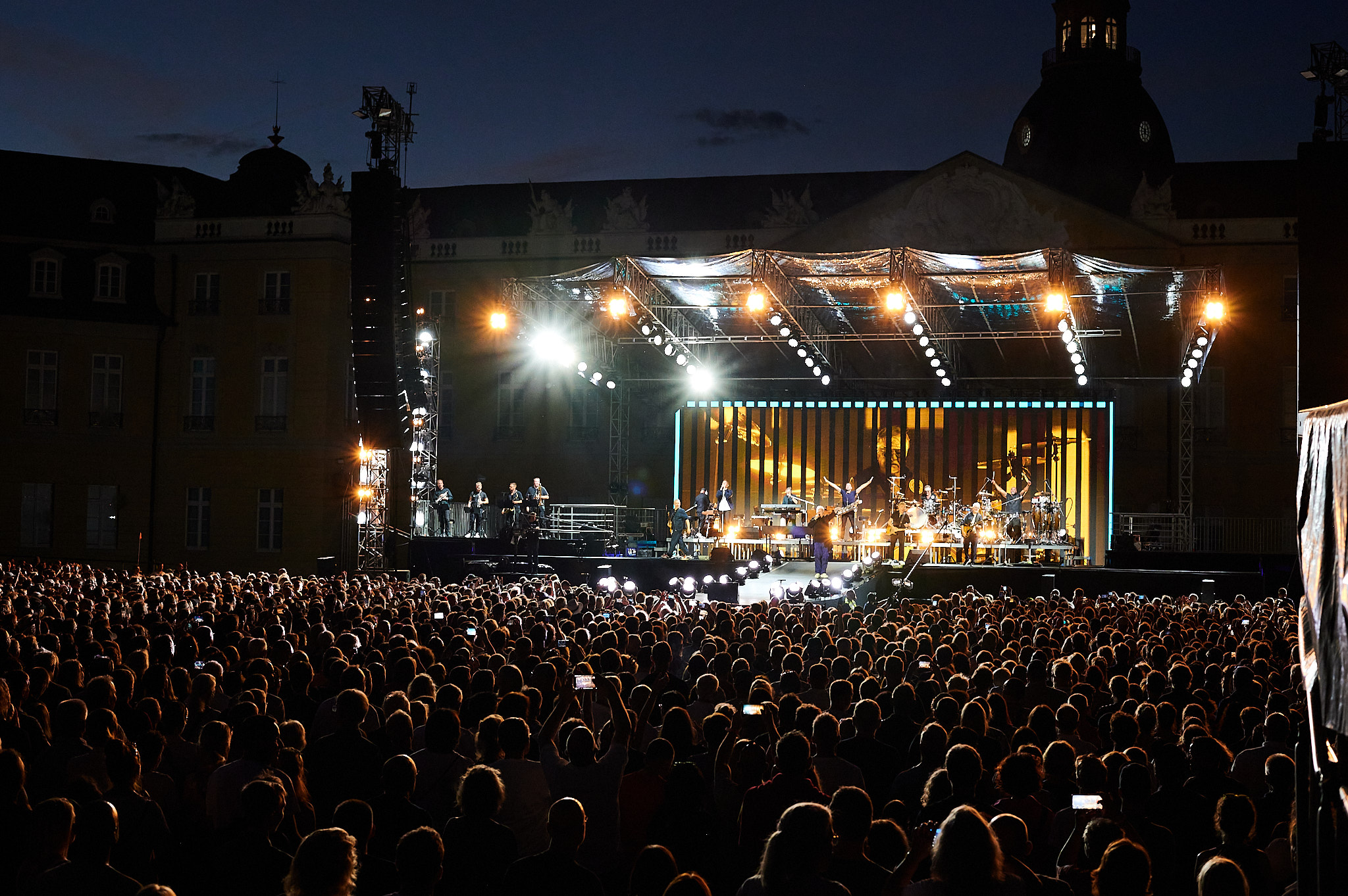 Herbert Grönemeyer, Schloss Karlsruhe 9. August 2024, ausverkauft