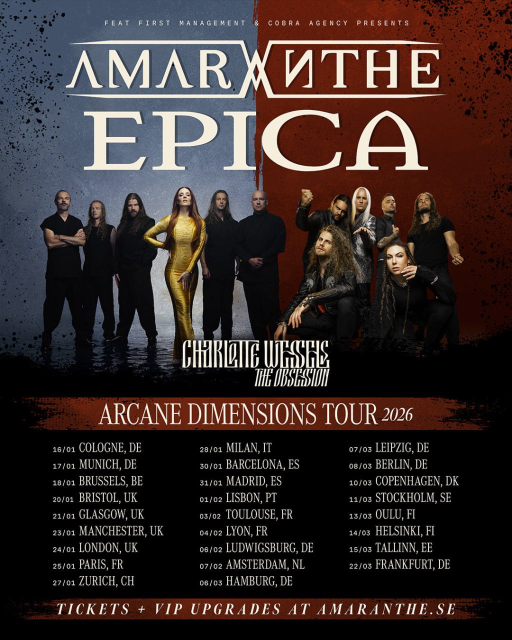 Epica und Amaranthe