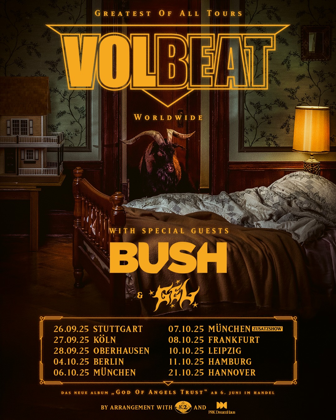 Volbeat Tour 2025